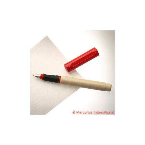 Töltőtoll fából 1,9mm PIROS Kalligrafikus       wawa  20310223