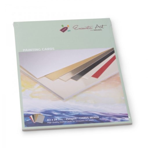 Encaustic kartonpapír, A/3, 6 szín, 250 gr, 24 db     99538903