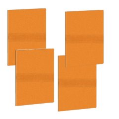   Füzet CSOM. 10db Kompoziciós  21x30 cm  60 old  A/4 álló wawa narancs